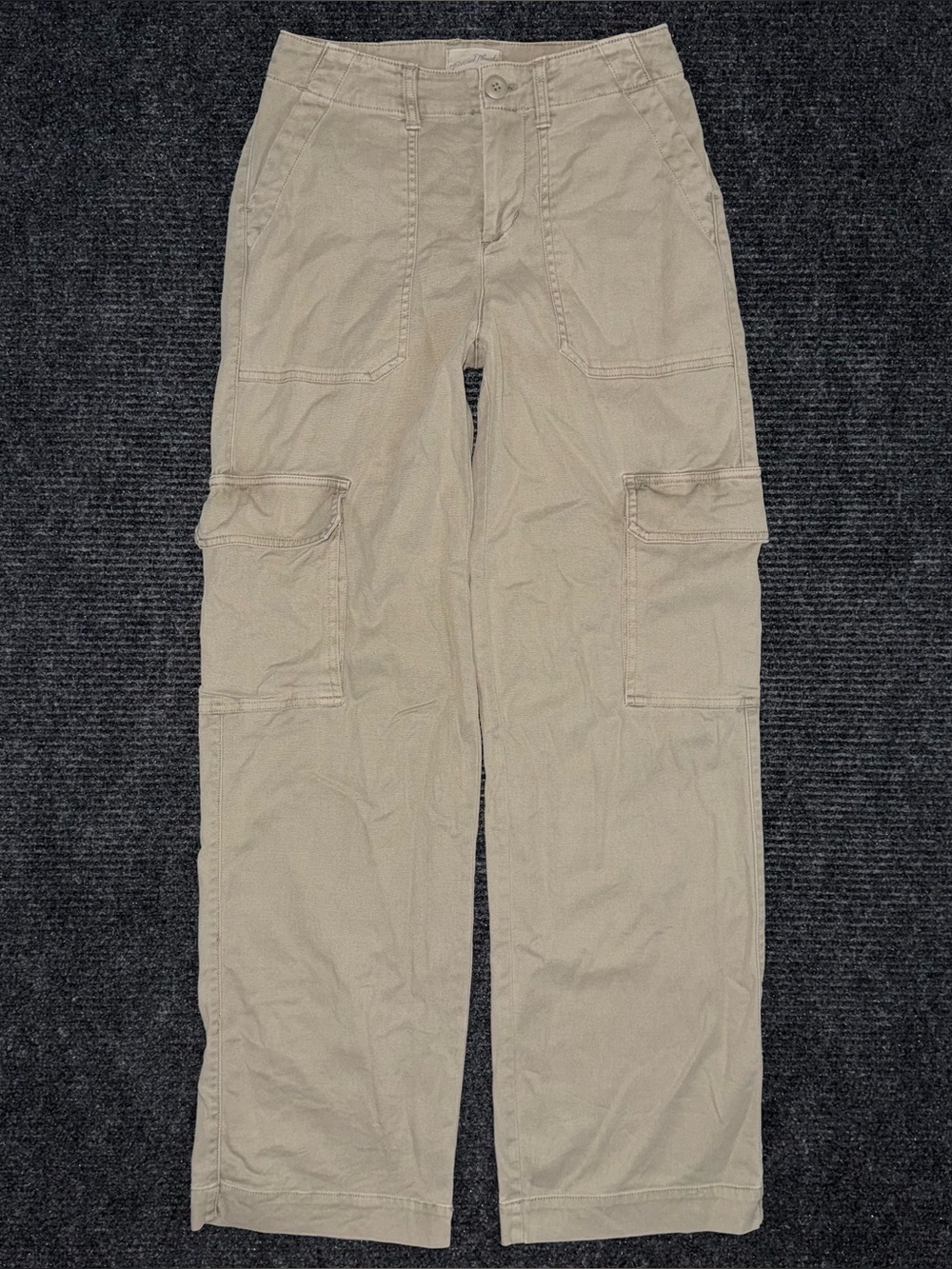 Army Brown Mid Rise Utility Cargo Pants Size 0 Streetwear Patch Pocket Tactical